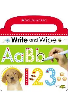 Write and Wipe ABC 123: Scholastic Early Learners (Write and Wipe) - Scholastic
