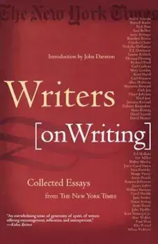 Writers on Writing: Collected Essays from the New York Times, Paperback/John Darnton