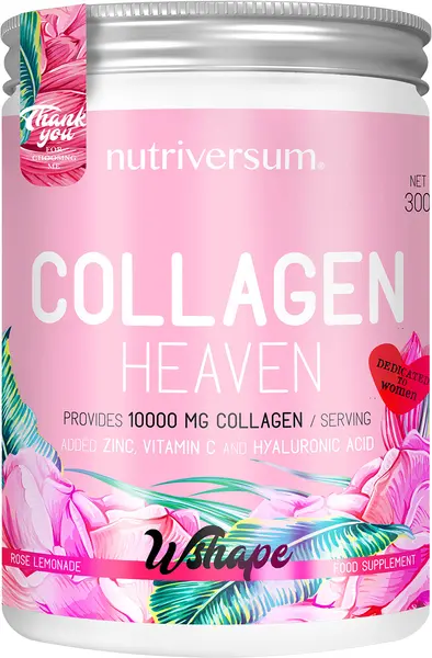 WShape Collagen Heaven, limonadă roz, 300 g, Nutriversum