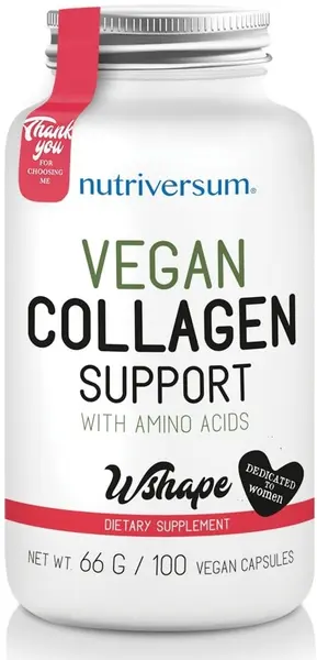 WShape Vegan Collagen Support, 100 capsule, Nutriversum