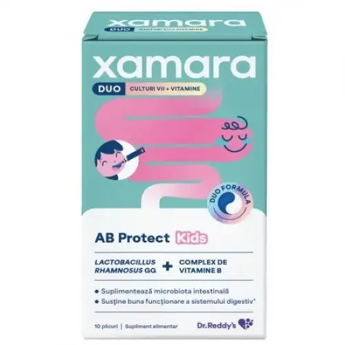 Xamara Duo AB Protect Kids, 10 plicuri Zephyr Labs