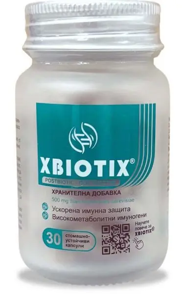 Xbiotix Postbiotic pentru accelerarea apărării imunitare, 30 capsule, Bestamed