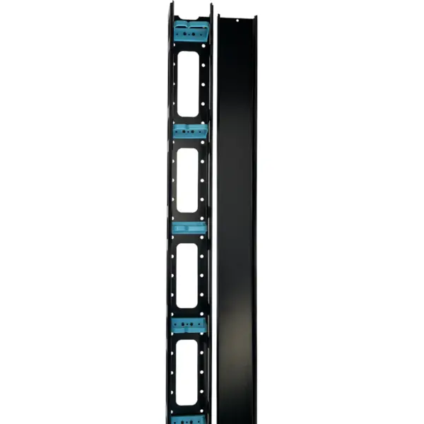 XCAB Eco Xcab Verticale Cabluri Pentru Rack 47U Negru