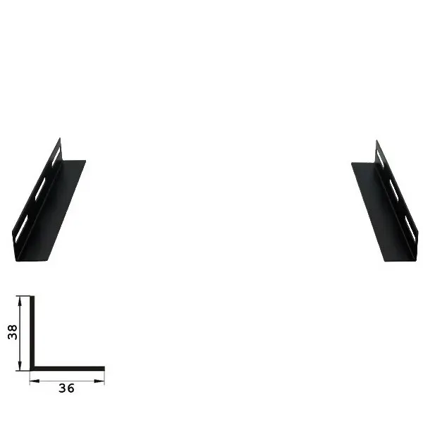 XCAB L bracket pentru rack de 1000mm adancime (pentru sustinerea echipamentelor) montare fixa