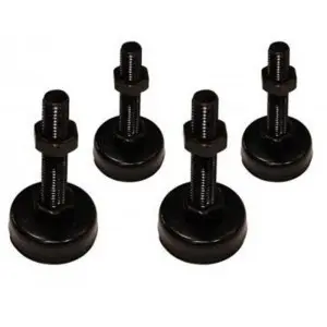 XCAB Set de 4 picoare rack, pentru montare pe podea, ajustabile Xcab-6312