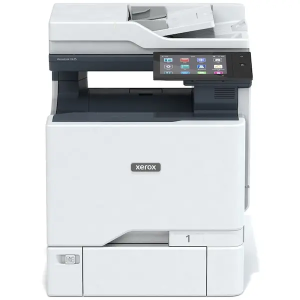XEROX Imprimanta Multifunctionala Laser color XEROX C625V DN, Duplex, ADF, Viteza 52-50 ppm, Procesor Quad Core de 1,2 GHz, Dimensiune A4