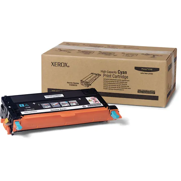 XEROX Toner Xerox cyan [ Phaser 6180, 6 000 pagini ]