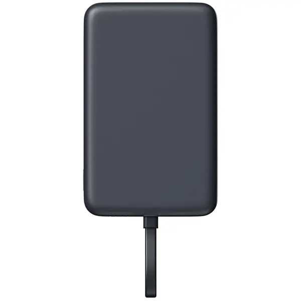 Xiaomi Acumulator extern magnetic Xiaomi BHR9823GL, 33W, 10000mAh, Cablu integrat USB-C, Incarcare Wireless 7.5 W, Gri