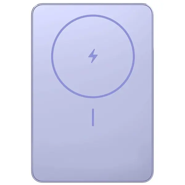 Xiaomi Acumulator extern Xiaomi Super Slim Magnetic BHR08PNGL, 5000 mAh, Wireless 15 W, 22.5 W USB Type-C, Mov
