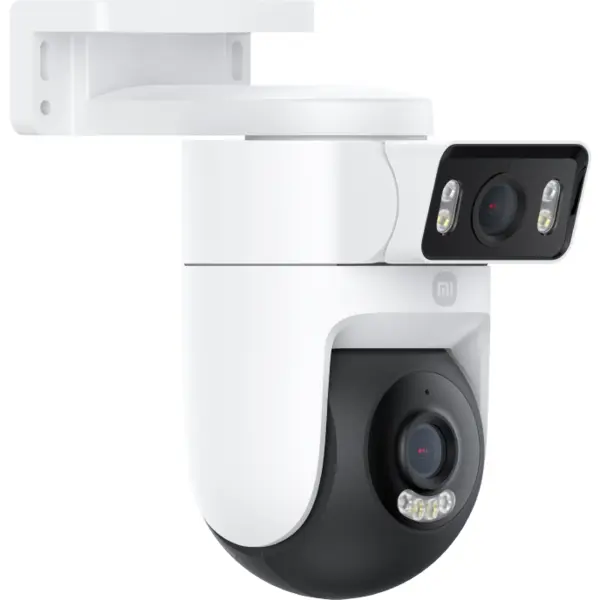 Xiaomi Camera de Supraveghere Exterior Xiaomi CW500 Dual Exterior, Wi-Fi, 4MP 2.5K, Compatibil Android/iOS IP66, Alb