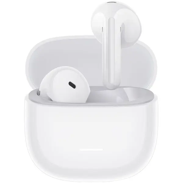 Xiaomi Casti True Wireless Semi In-Ear Xiaomi Redmi Buds 8 Active, Bluetooth, Microfon dual cu reducere zgomot AI, Google Fast Pair, IP5,4tip “In-Ear”, Alb