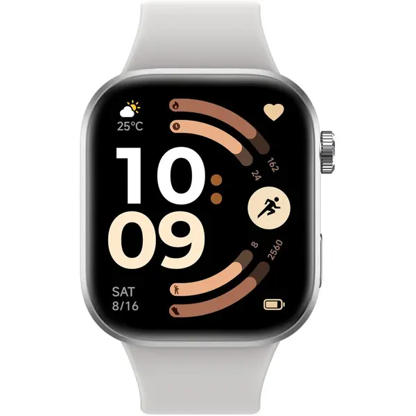 Xiaomi Ceas Smartwatch Redmi Watch 6, ecran AMOLED 2.07, GPS, Bluetooth 5.4, baterie 550 mAh, Autonomie 24 zile, Gri