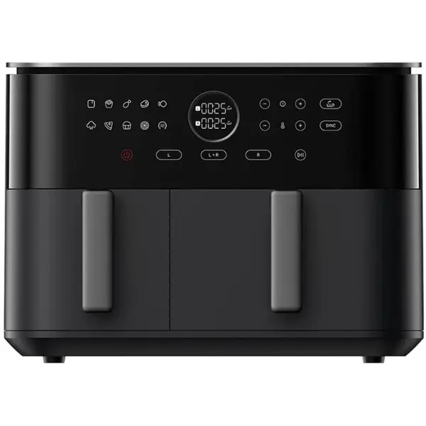 Xiaomi Friteuza cu aer cald Xiaomi Dual Zone BHR07SGEU, 10 l 3.5+6.5, 9 programe, 2700 W Negru