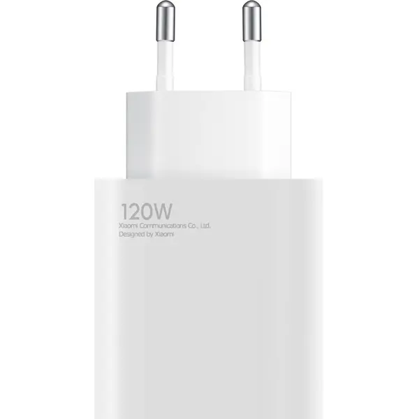 Xiaomi Incarcator Retea cu cablu USB Type-C Xiaomi Combo, Quick Charge, 120W, 1 X USB, Alb BHR6034EU