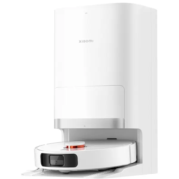 Xiaomi Robot de aspirare Xiaomi X20+ EU BHR8124EU ,Wi-Fi, aspirare&spalare simultana, statie de golire, 75 W, autonomie 140 min, 6000Pa, colectare automata a prafului in 10 secunde, rezervor de apa 4 l, Alb