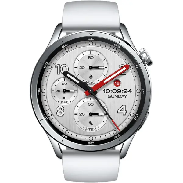 Xiaomi Smartwatch Xiaomi Watch S5, 46mm, Ecran AMOLED 1.48, Bluetooth, GPS, 5 ATM, Autonomie 21 de zile, Alb