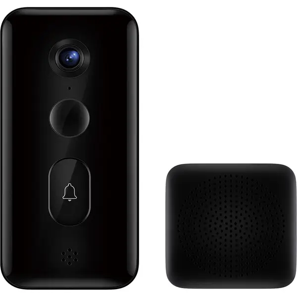 Xiaomi Sonerie cu vizor Xiaomi Smart Doorbell 3, Neagra BHR5416GL