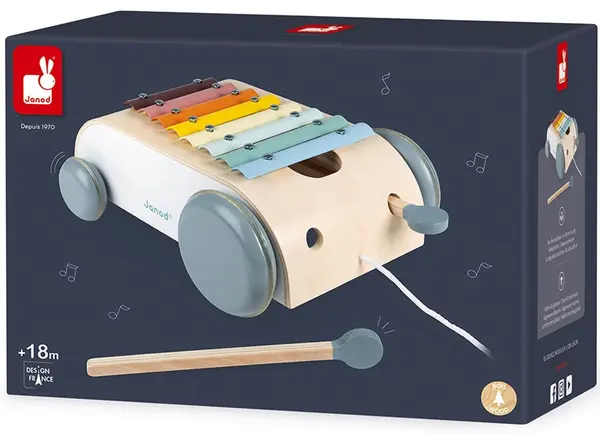 Xilofon pentru joc Janod - Sweet Cocoon