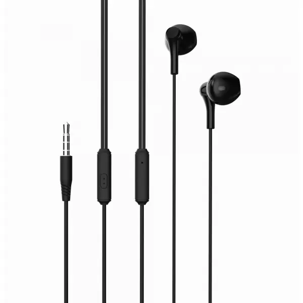 XO Design Casti Handsfree 3.5mm XO Design EP39, Negru