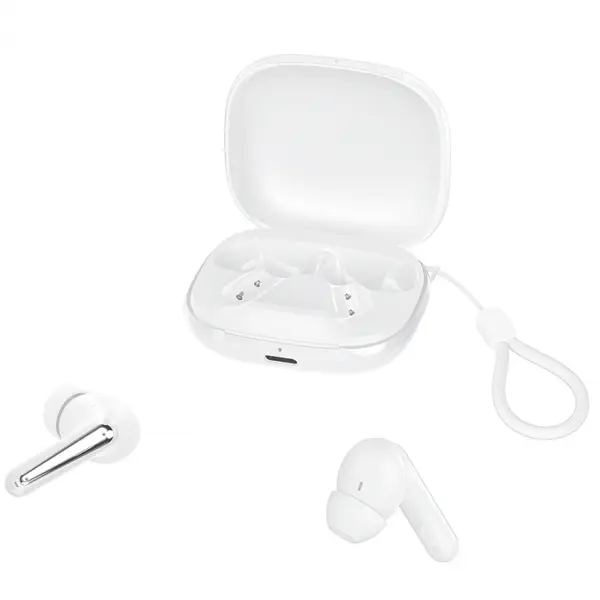 XO Design Casti Handsfree Bluetooth XO Design G53, TWS, ANC, Alb