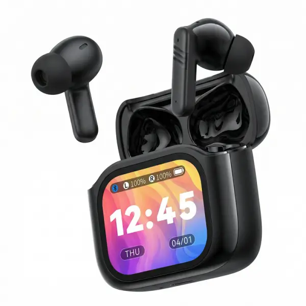 XO Design Casti Handsfree Bluetooth XO Design X50, TWS, ANC, Negru