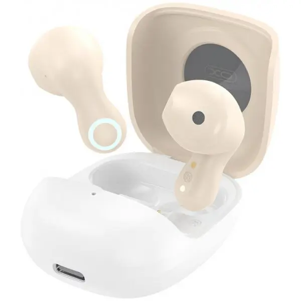XO Design Casti XO Design Handsfree, Bluetooth G28 TWS, Bej