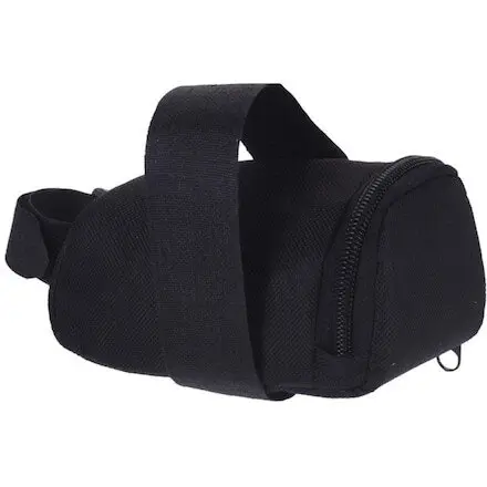 XQMAX Geanta pentru bicicleta, XQMAX, Poliester, 12.5 x 7.5 x 7.5 cm, 0.4 l, Negru