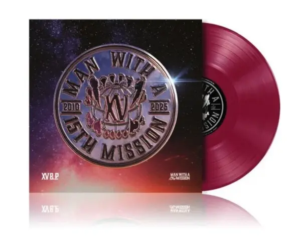 XV E.p. Across The Globe (Limited Edition) - Magenta Vinyl | Man With a Mission