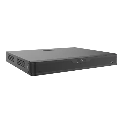 XVR Hibrid, 16 canale Analog, 2 canale IP 8MP, Audio over coaxial, Alarma - UNV XVR302-16U3