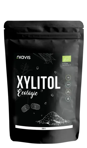 Xylitol Pulbere ecologica, 250g, Niavis