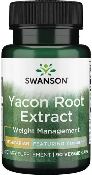 Yacon Root Extract, 100 mg, 90 capsule, Swanson