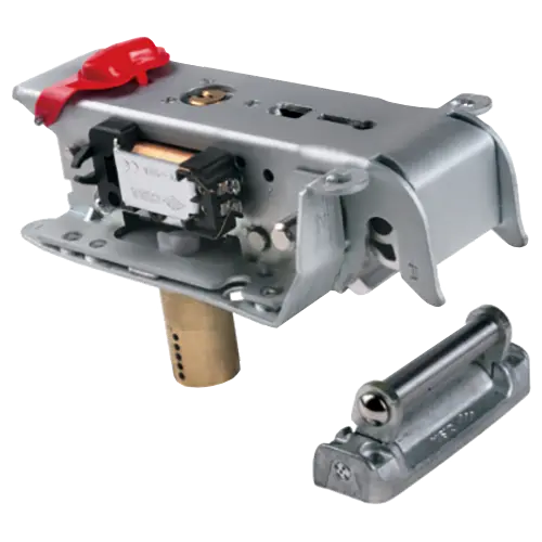 Yală electrică aplicată cu buton, clasa securitate 6, backseat reglabil 50-80 mm, reversibilă, CISA 1.1A731.00.0