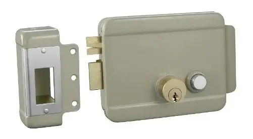 Yala electromagnetica, 12-18V, cu cheie, din metal, cu contraplaca, ACM-Y044