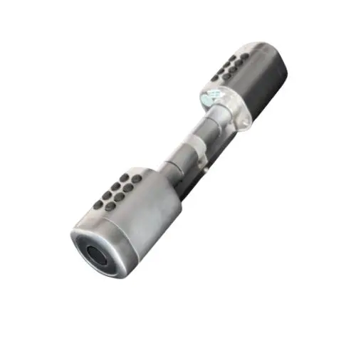 Yala smart cilindru SEATTLE Plus D 65 mm, amprenta/PIN/RFID/Bluetooth/WiFi, finisaj argintiu, SMP-SEATTLE-PLUS-D-1TT-65-SI