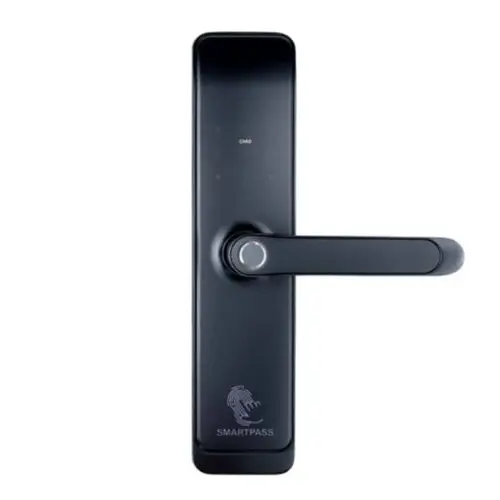 Yala SMARTPASS TOKYO BLACK cu amprenta, Bluetooth, WiFi, PIN, RFID si cheie mecanica, blocare automata, acces de la distanta