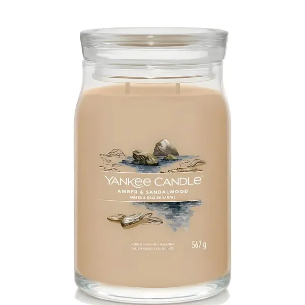 Yankee Candle Amber Sandalwood Signature Large Jar