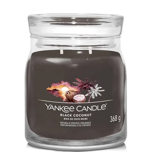 Yankee Candle Black Coconut Signature Medium Jar