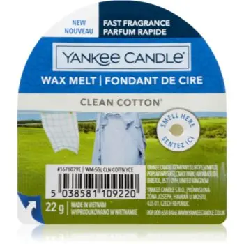 Yankee Candle Clean Cotton ceară pentru aromatizator
