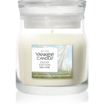 Yankee Candle Clean Cotton lumânare parfumată Signature