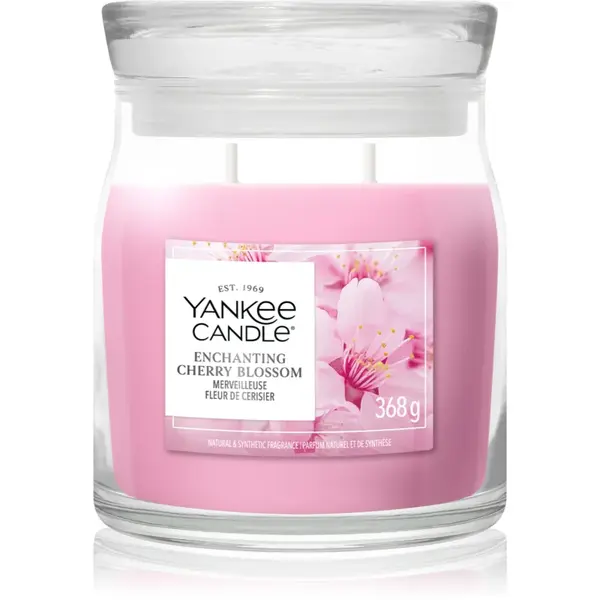 Yankee Candle Enchanting Cherry Blossom lumânare parfumată 368 g