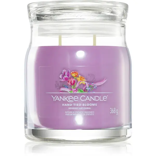 Yankee Candle Hand Tied Blooms lumânare parfumată Signature 368 g