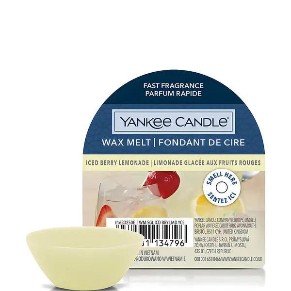 Yankee Candle Iced Berry Lemonade Signature Wax Melt