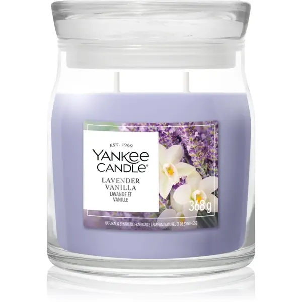 Yankee Candle Lavender Vanilla lumânare parfumată 268 g