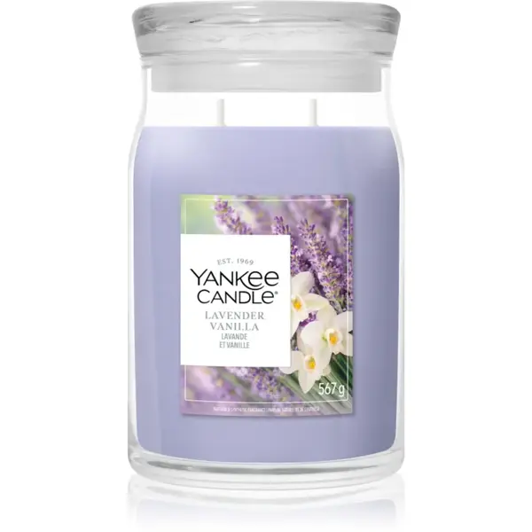 Yankee Candle Lavender Vanilla lumânare parfumată 567 g