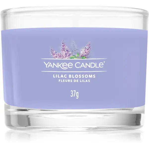 Yankee Candle Lilac Blossoms lumânare votiv Signature 37 g