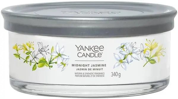 Yankee Candle Lumânare parfumată Midnight Jasmine, 340 g