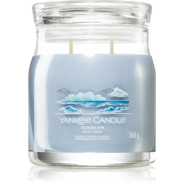 Yankee Candle Ocean Air lumânare parfumată Signature 368 g