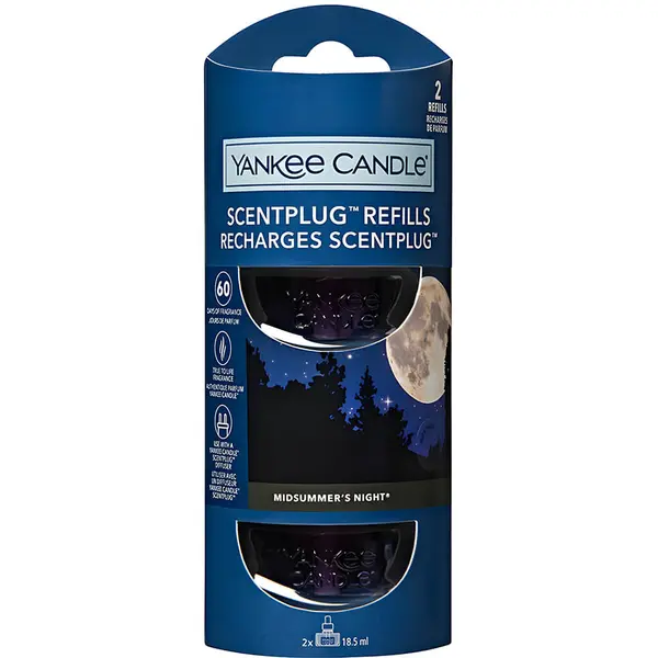 Yankee Candle Scent Plug Refill 2×18.5ml - Midsummer's Night
