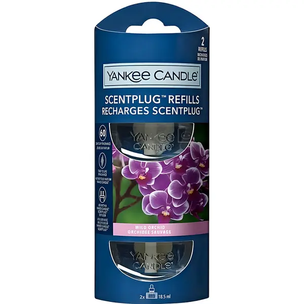 Yankee Candle Scent Plug Refill 2×18.5ml - Wild Orchid