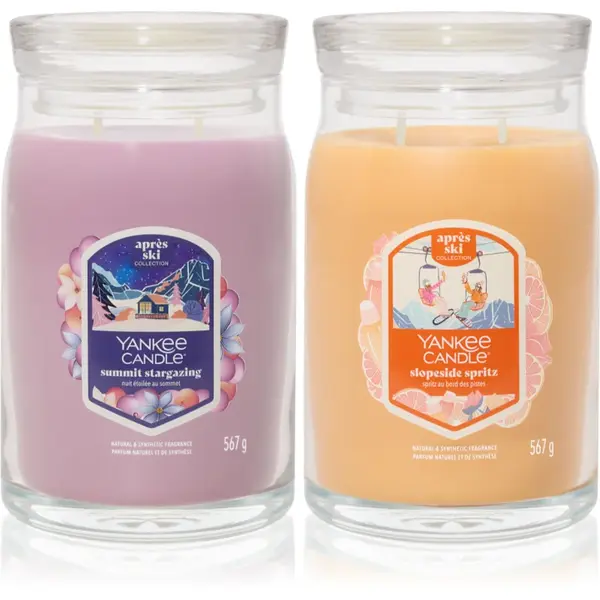Yankee Candle Seasonal Duo - Summit Stargazing & Slopeside Spritz set cadou